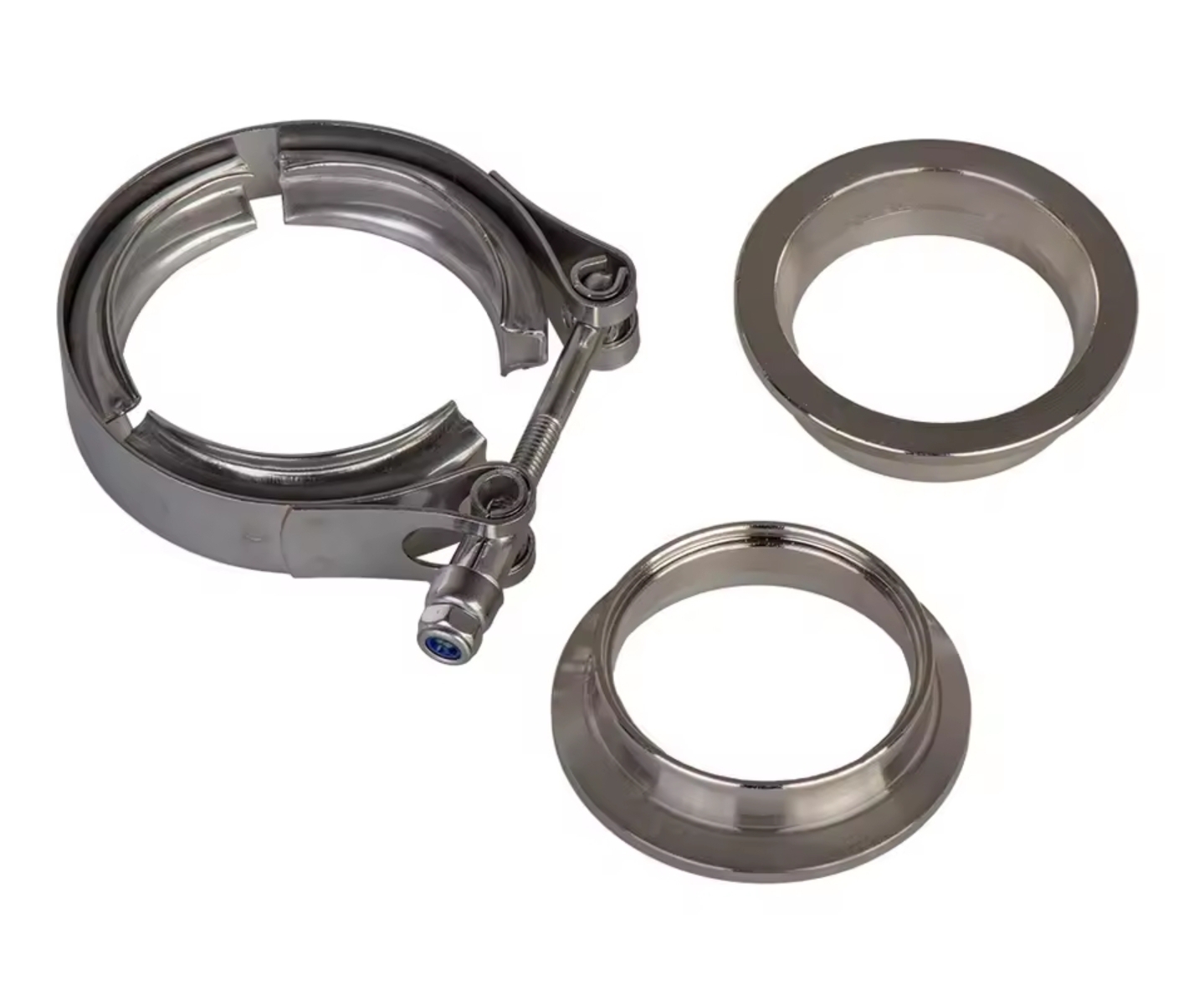 Set V-Band Inox , Colier cu flanse - Image 2
